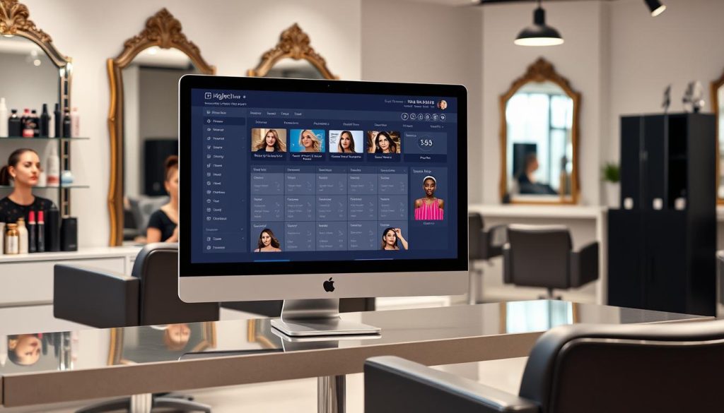 Salon management software