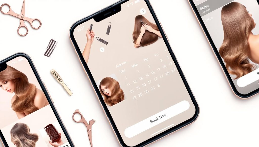 best hair salon booking app